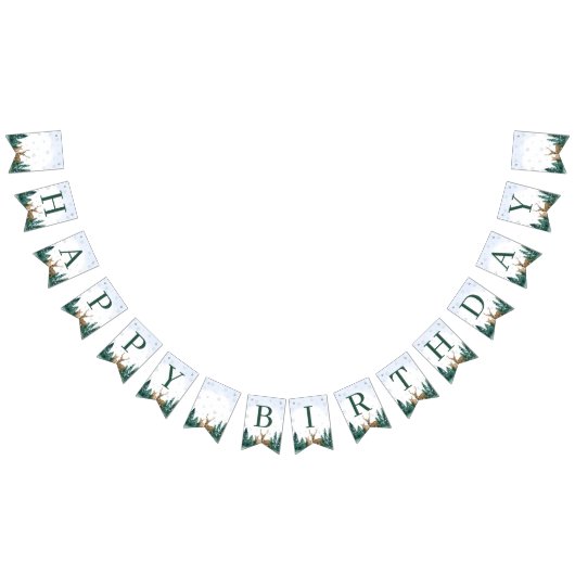 Winter ONEderland Birthday Banner (Alle)