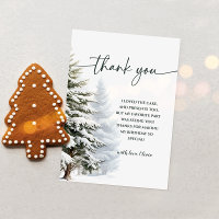 Winter Onederland Birthday Hartelijk dank