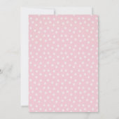 Winter ONEderland Birthday Uitnodiging Snowman Pin (Achterkant)