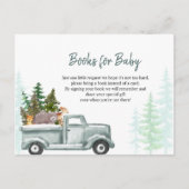 Winter ONEderland Books for Baby  Uitnodiging Briefkaart (Voorkant)