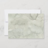 Winter Onederland Bos Eerste Verjaardag Bedankkaart (Achterkant)