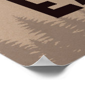 Winter ONEderland Buffalo Play Happy Birthday Poster (Hoek)