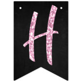 Winter Onederland Dag Bunting banner Sneeuwvlokken (Tweede vlag)