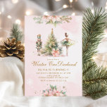 Winter Onederland de Notenkraker 1e verjaardag Kaart<br><div class="desc">Winter Onederland de Notenkraker 1e verjaardag Uitnodiging Matching items zijn beschikbaar.</div>