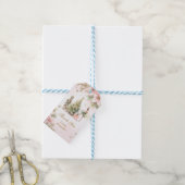 Winter Onederland de Notenkraker Verjaardag Bedank Cadeaulabel (Met Touw)