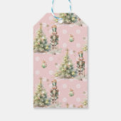 Winter Onederland de Notenkraker Verjaardag Bedank Cadeaulabel (Achterkant)