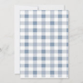 Winter Onederland Dieren Chinoiserie 1e verjaardag Kaart (Achterkant)