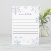 Winter Onederland Eerste Verjaardag Tijd Capsule K Kaart (Staand voorkant)