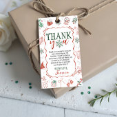 Winter ONEderland Favor Tag Cadeaulabel