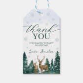 Winter ONEderland Favor Tag Cadeaulabel (Voorkant)
