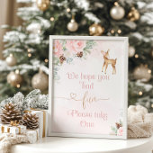 Winter onederland Favorieten neem er een Poster