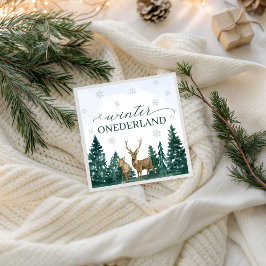 Winter ONEderland Feestservetten Servet