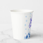 Winter Onederland First Birthday Party Cups Papieren Bekers (Rechts)