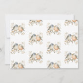 Winter onederland glitter prachtige foto verjaarda kaart (Achterkant)