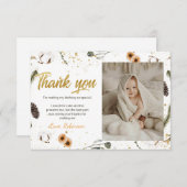 Winter Onederland - Hartelijk dank voor de foto Kaart (Voorkant / Achterkant)