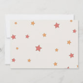 Winter Onederland Hippie Kerstboom Verjaardag Kaart (Achterkant)