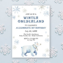 Winter Onederland IJsbeer 1e Verjaardag