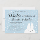 Winter Onederland Kaart (Voorkant)