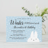 Winter Onederland Kaart (Staand voorkant)