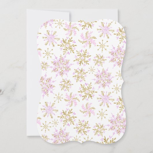 Winter ONEderland Kaart (Achterkant)