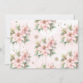 Winter Onederland Notenkraker 1e verjaardag foto Kaart (Achterkant)