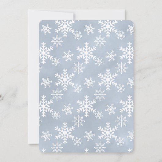 Winter Onederland Notenkraker eerste verjaardagsui (Achterkant)