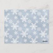 Winter Onederland Notenkraker uitnodiging voor de  (Achterkant)