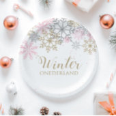 Winter Onederland Papier Bord