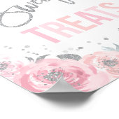 Winter ONEderland Party Decor Sweet TreSign Poster (Hoek)