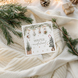Winter Onederland Party Napkin Servet