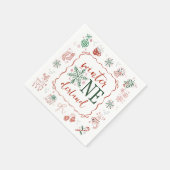 Winter ONEderland Party Napkin Servet (Hoek)