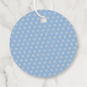 Winter Onederland Penguin Thankyou Bedankjes Labels (Achterkant)