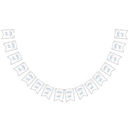 Winter Onederland Polar Beer 1e verjaardag Vlaggetjes