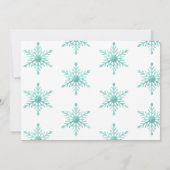 Winter onederland prachtige foto verjaardag kaart (Achterkant)