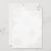 Winter Onederland Rood Polar Beer Birthday Kaart (Achterkant)