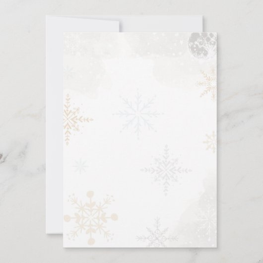 Winter Onederland Rood Polar Beer Birthday Kaart (Achterkant)