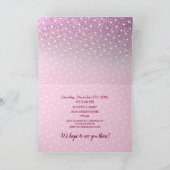 Winter Onederland Roze Glitters Foto (Binnen)