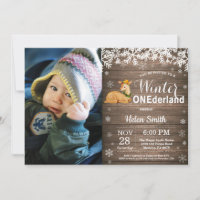 Winter Onederland Rustieke Hert 1e Verjaardag