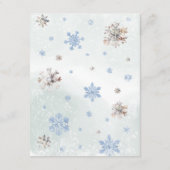 Winter Onederland Schattige Herten Tijd Capsule Ka Informatiekaartje (Achterkant)