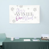 Winter ONEderland Silver Glitter Paars | Iris Spandoek (Beurs)