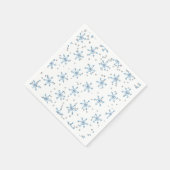 Winter Onederland Sneeuwvlok Servet (Hoek)