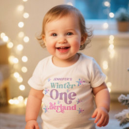 Winter Onederland Sneeuwvlokken Meisje Sneeuw Verj