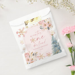 Winter Onederland Snowflake 1e verjaardag Bedankzakje