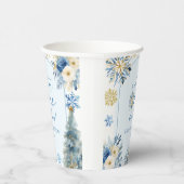 Winter Onederland Snowflake 1e verjaardag Papieren Bekers (Rechts)