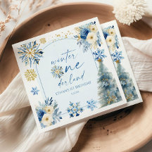 Winter Onederland Snowflake 1e verjaardag