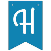 Winter Onederland Snowflake 1e verjaardag Vlaggetjes (Tweede vlag)