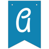 Winter Onederland Snowflake 1e verjaardag Vlaggetjes (Derde vlag)