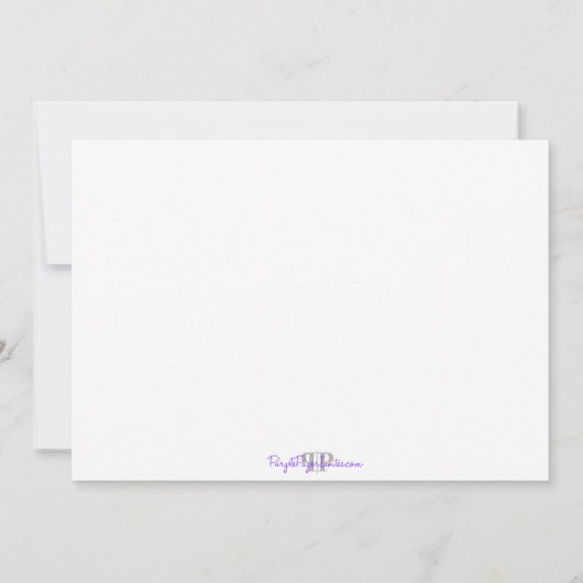 Winter ONEderland Snowflake 1st Birthday Invite Kaart (Achterkant)