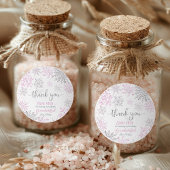 Winter ONEderland Snowflake verjaardag Ronde Sticker