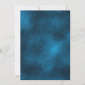 Winter Onederland snowflakes boy first birthday Kaart (Achterkant)